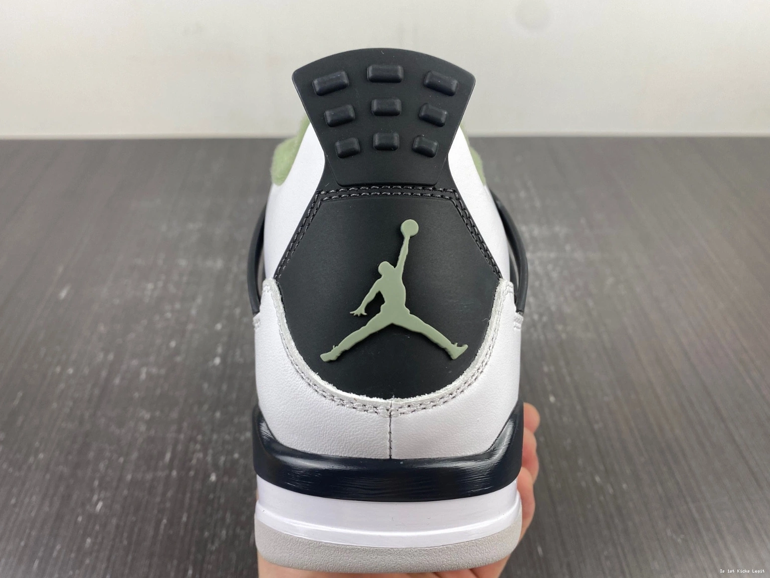 Green Jordan Air Seafoam WMNS Oil 4 AQ9129-103 1223